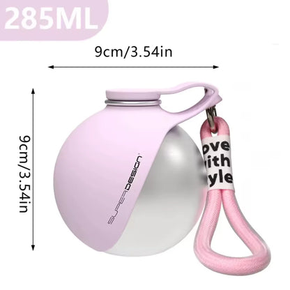Dog Water Bottle with Bowl